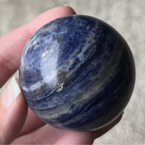 โจ HP โจ AAA+ Grade โจ Sodalite Sphere โจ - Picture 3 of 6